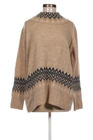 Дамски пуловер Laura Torelli, Размер XL, Цвят Бежов, Цена 14,50 лв.