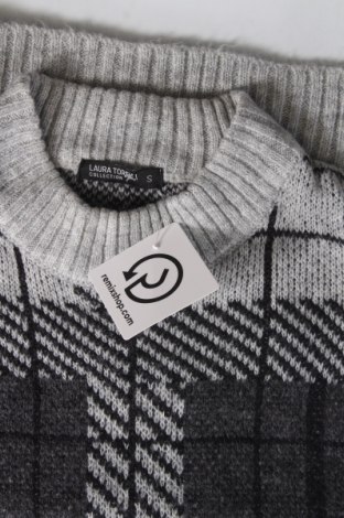 Дамски пуловер Laura Torelli, Размер S, Цвят Сив, Цена 10,15 лв.