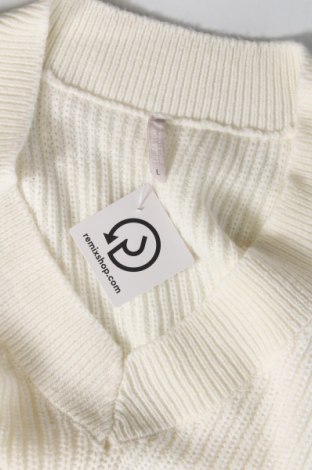 Дамски пуловер Laura Torelli, Размер L, Цвят Екрю, Цена 10,15 лв.