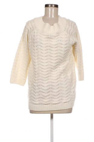 Γυναικείο πουλόβερ Laura Torelli, Μέγεθος L, Χρώμα Εκρού, Τιμή 8,07 €