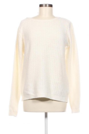 Дамски пуловер Laura Torelli, Размер M, Цвят Екрю, Цена 11,02 лв.