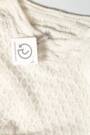 Дамски пуловер Laura Torelli, Размер M, Цвят Бял, Цена 11,02 лв.