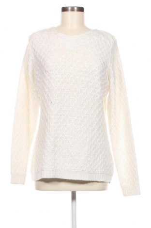 Γυναικείο πουλόβερ Laura Torelli, Μέγεθος M, Χρώμα Λευκό, Τιμή 8,97 €