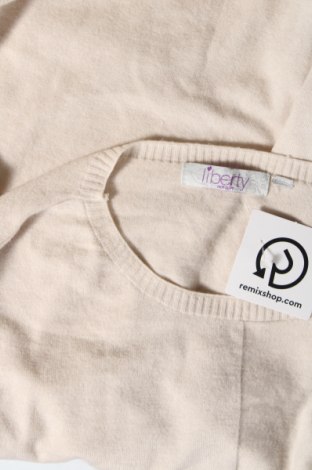 Γυναικείο πουλόβερ Liberty, Μέγεθος L, Χρώμα  Μπέζ, Τιμή 6,71 €