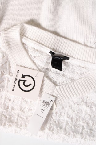 Γυναικείο πουλόβερ Lindex, Μέγεθος L, Χρώμα Λευκό, Τιμή 3,56 €