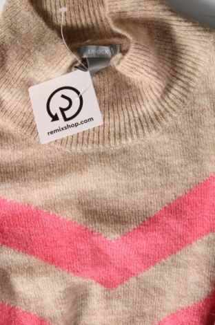 Дамски пуловер Lindex, Размер XL, Цвят Бежов, Цена 14,50 лв.