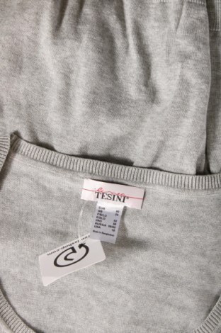 Дамски пуловер Linea Tesini, Размер XXL, Цвят Сив, Цена 16,80 лв.
