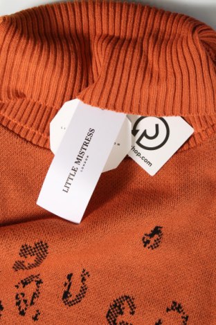 Дамски пуловер Little Mistress, Размер L, Цвят Оранжев, Цена 19,53 лв.