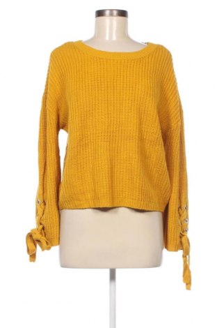 Дамски пуловер Love By Design, Размер L, Цвят Жълт, Цена 15,75 лв.