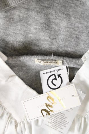 Дамски пуловер Love Couture, Размер M, Цвят Сив, Цена 23,00 лв.