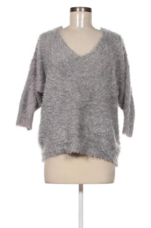 Дамски пуловер Love Knitwear, Размер XL, Цвят Сив, Цена 11,50 лв.