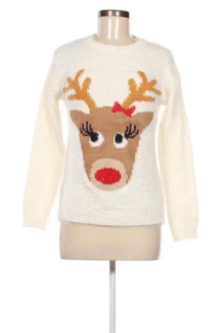 Дамски пуловер Love Knitwear, Размер XS, Цвят Бял, Цена 11,44 лв.