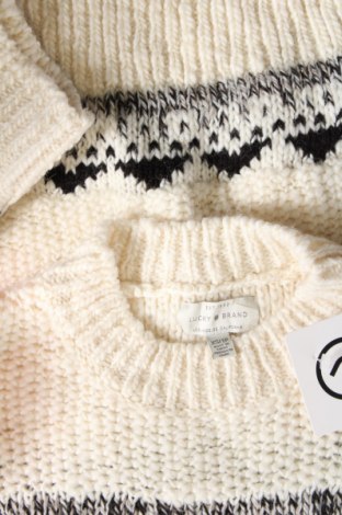 Γυναικείο πουλόβερ Lucky Brand, Μέγεθος XS, Χρώμα Εκρού, Τιμή 4,98 €