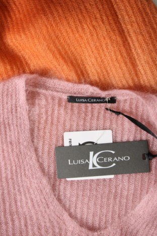 Γυναικείο πουλόβερ Luisa Cerano, Μέγεθος L, Χρώμα Ρόζ , Τιμή 68,04 €