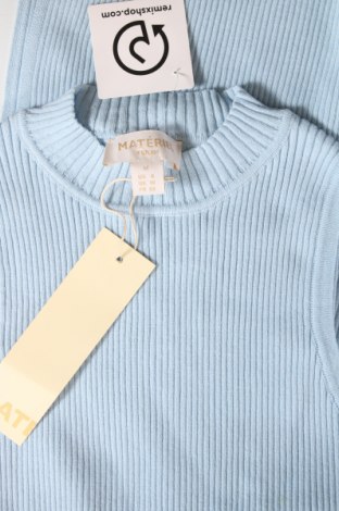 Дамски пуловер MATERIEL, Размер M, Цвят Син, Цена 1 229,00 лв.