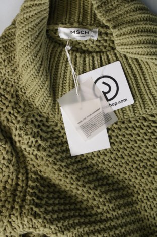 Дамски пуловер MSCH, Размер M, Цвят Зелен, Цена 41,76 лв.