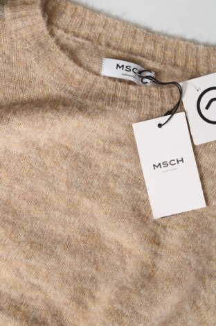 Дамски пуловер MSCH, Размер S, Цвят Бежов, Цена 69,60 лв.