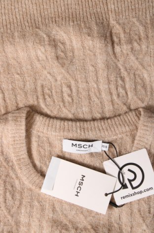 Дамски пуловер MSCH, Размер S, Цвят Бежов, Цена 39,15 лв.
