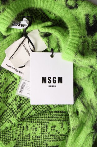 Pulover de femei MSGM, Mărime M, Culoare Verde, Preț 1.655,26 Lei