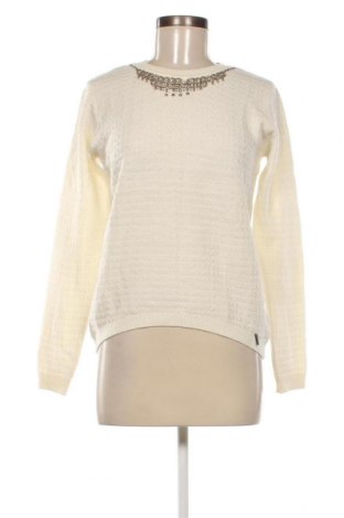 Γυναικείο πουλόβερ Madame, Μέγεθος L, Χρώμα Εκρού, Τιμή 8,91 €