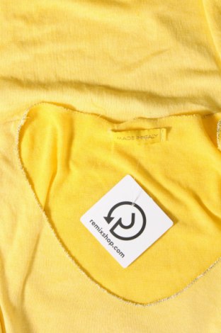 Дамски пуловер Made In Italy, Размер M, Цвят Жълт, Цена 29,00 лв.