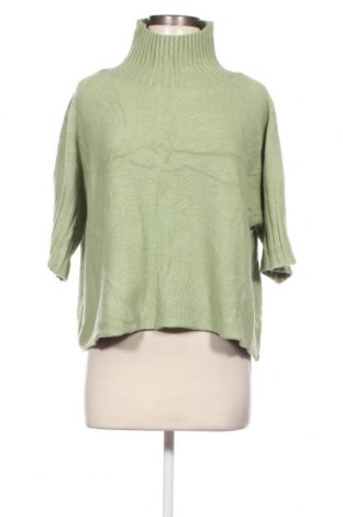 Дамски пуловер Made In Italy, Размер M, Цвят Зелен, Цена 10,15 лв.