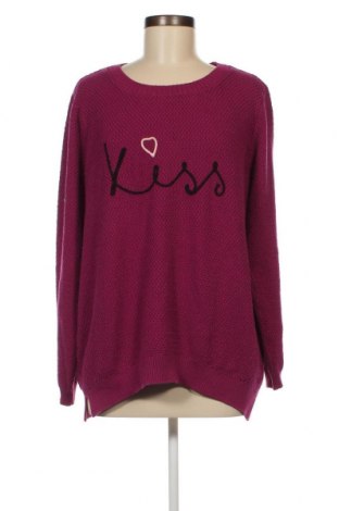 Дамски пуловер Maite Kelly by Bonprix, Размер XL, Цвят Лилав, Цена 18,90 лв.