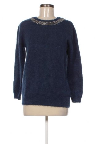 Дамски пуловер Majolica, Размер L, Цвят Син, Цена 18,45 лв.