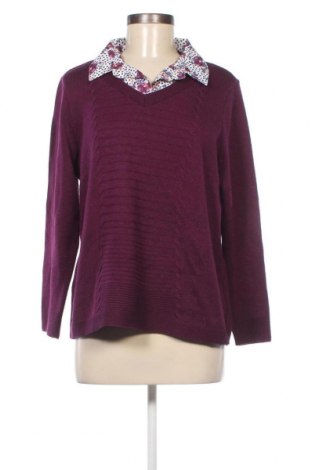 Дамски пуловер Malva, Размер L, Цвят Лилав, Цена 13,05 лв.