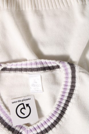 Γυναικείο πουλόβερ Mango, Μέγεθος XL, Χρώμα Λευκό, Τιμή 5,89 €