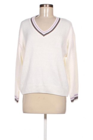 Γυναικείο πουλόβερ Mango, Μέγεθος XL, Χρώμα Λευκό, Τιμή 7,37 €