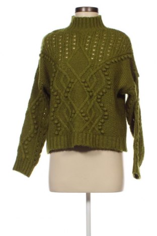 Дамски пуловер Mango, Размер S, Цвят Зелен, Цена 13,50 лв.