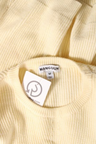 Damenpullover Manguun, Größe M, Farbe Ecru, Preis 20,18 €