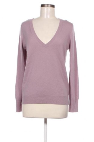 Дамски пуловер Massimo Dutti, Размер L, Цвят Лилав, Цена 48,29 лв.