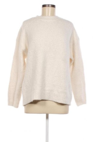 Дамски пуловер Massimo Dutti, Размер L, Цвят Бял, Цена 52,70 лв.