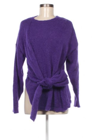 Дамски пуловер Massimo Dutti, Размер M, Цвят Лилав, Цена 37,20 лв.