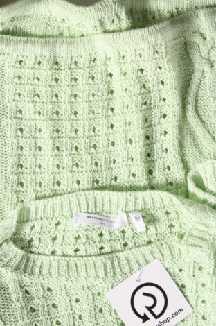 Дамски пуловер Melting Stockholm, Размер XS, Цвят Зелен, Цена 5,25 лв.