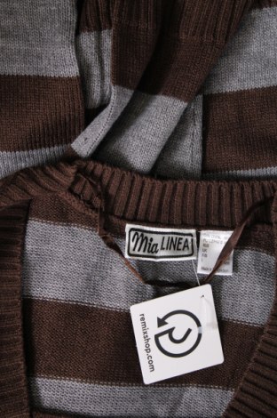 Дамски пуловер Mia Linea, Размер XXL, Цвят Многоцветен, Цена 14,50 лв.