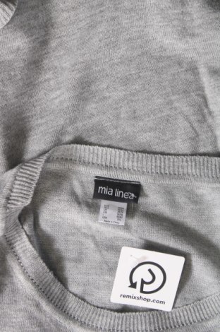 Дамски пуловер Mia Linea, Размер 3XL, Цвят Сив, Цена 29,00 лв.