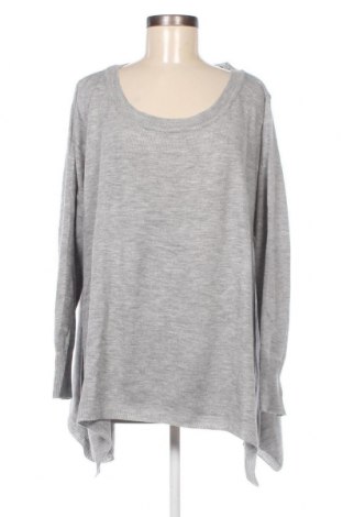 Γυναικείο πουλόβερ Mia Linea, Μέγεθος 3XL, Χρώμα Γκρί, Τιμή 17,94 €