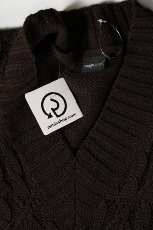Дамски пуловер Michele Boyard, Размер L, Цвят Кафяв, Цена 11,02 лв.