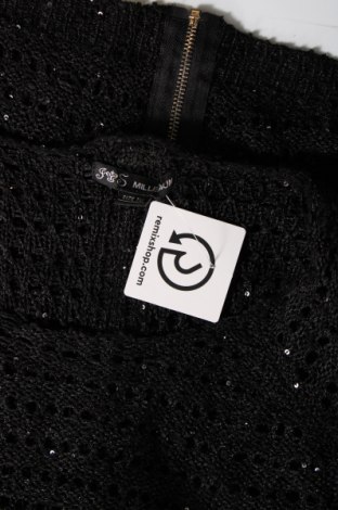 Γυναικείο πουλόβερ Millenium, Μέγεθος M, Χρώμα Μαύρο, Τιμή 5,19 €
