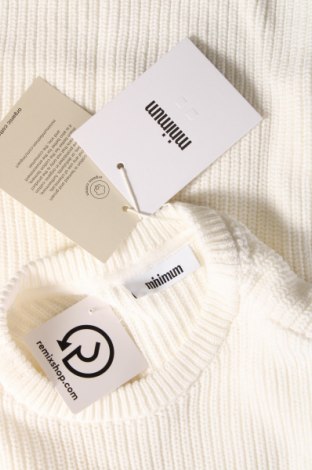 Дамски пуловер Minimum, Размер XS, Цвят Бял, Цена 63,36 лв.