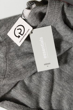 Дамски пуловер Minimum, Размер S, Цвят Сив, Цена 21,00 лв.