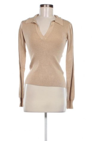 Дамски пуловер Minus, Размер XS, Цвят Бежов, Цена 54,12 лв.