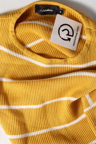 Дамски пуловер Miss Valley, Размер M, Цвят Жълт, Цена 13,05 лв.