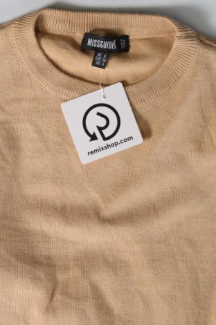 Γυναικείο πουλόβερ Missguided, Μέγεθος S, Χρώμα  Μπέζ, Τιμή 17,94 €