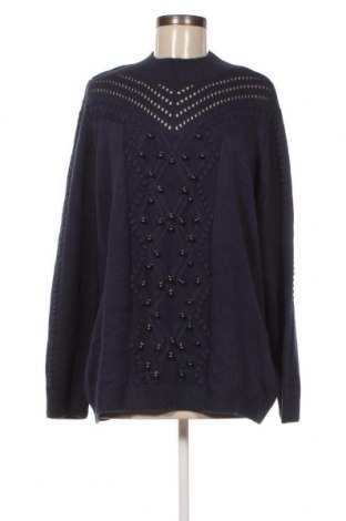 Γυναικείο πουλόβερ Mona, Μέγεθος XXL, Χρώμα Μπλέ, Τιμή 21,65 €