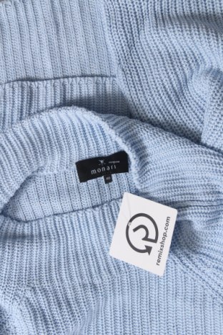 Дамски пуловер Monari, Размер M, Цвят Син, Цена 27,90 лв.