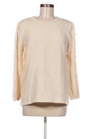 Γυναικείο πουλόβερ More & More, Μέγεθος M, Χρώμα Εκρού, Τιμή 19,18 €